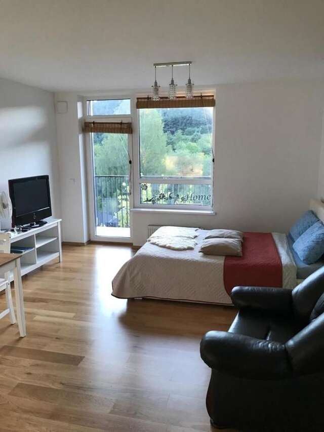 Апартаменты Linkmenų apartamentai Вильнюс-13